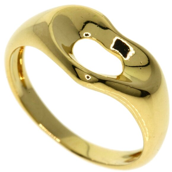 TIFFANY 18k Gold Heart Ring - Picture 1 of 10